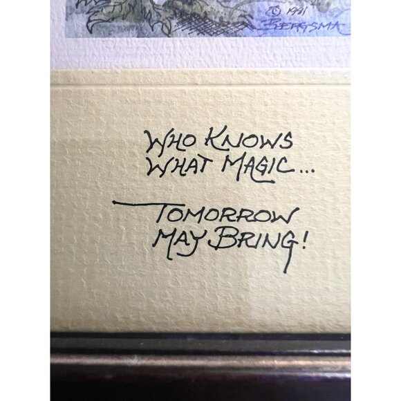 Jody Bergsma Vintage Lithographs Limited Edition 1981 1982 Lot of 2 - Picture 6 of 16